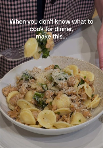 Italian Sausage Orecchiette with Broccolini — 30-Minute Dinner