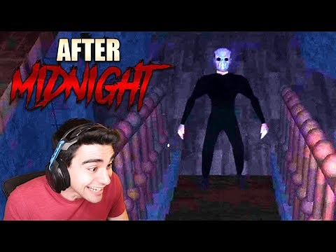 A KILLER BROKE INTO MY HOUSE!!!! - After Midnight (All Endings) [Home Invasion Horror Game]