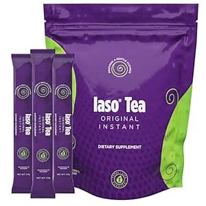 Iaso Instant Tea (Original) - Convenient Cleansing Tea for a Balanced Lifestyle, Gentle & Refreshing, 25 Sachets, Pack of 2