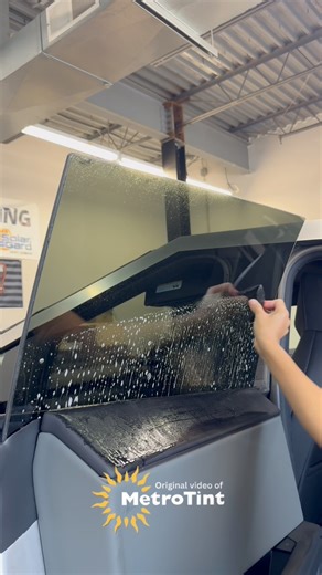 18K views · 148 reactions | Who likes tinting Tesla cyber trucks?...