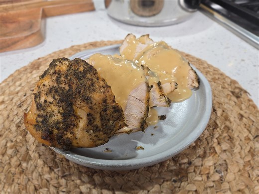 Cooking with The Food Nanny - Crockpot Turkey Breast & Gravy