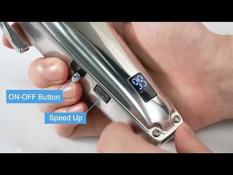 oneisall Dog Grooming Clippers for Thick Heavy Coats,2 Speed Cordless