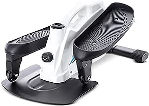 Pedal Exercise Mini Cycle Bike Great for Home or Office Workout - Digital Display for RPMs, Calories, Time, Speed, Distance - Under Desk for Legs -Tabletop for Arms