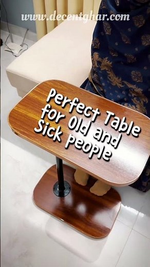 Height Adjustable Laptop Table. #HeightAdjustableTable #LaptopTable #SofaSideTable #HomeFurniture