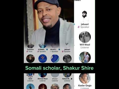 #Somali solutions for #Somali problems: Shakur Shire
