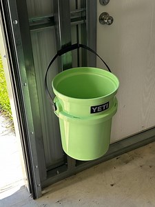 Yeti Loadout Bucket Wall Mount, Garage Organization, Aluminum, Made in USA - Etsy