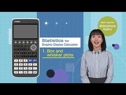 Statistics (Box and whisker plot) using CASIO Graphic Calculator fx-CG50