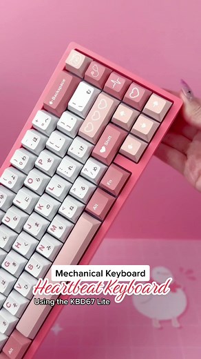 KBD67 Lite Mechanical Keyboard Build and Sound Test