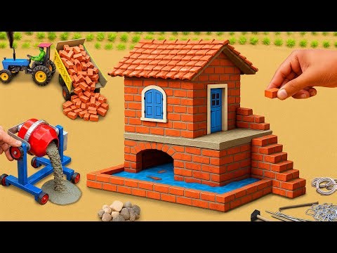 Gas Tank Explosion Causes House Fire | DIY Mini Fireproof Brick House Science Project Step by Step