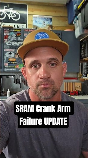 A quick update on the ‪@SRAM‬ crank arm failure #sram #sramrival #sramaxs