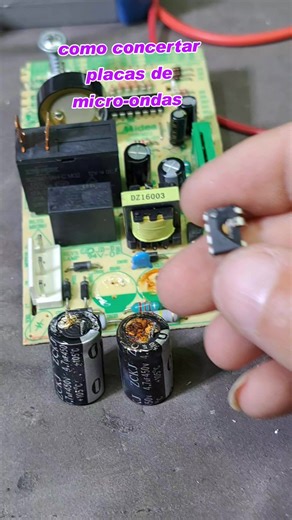 como concertar placas de micro-ondas @Escola Instructiva