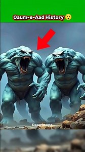 History of qoum e aad 😨🔥 #qoum #history #islamicstories #shorts
