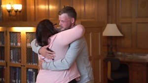 Widow meets man with husband's face
