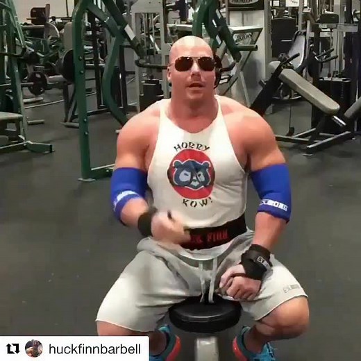9 years ago today I personally removed the @cubs curse and benched a Goat 108 times so they could win the World Series. Ok bye. | Huck Finn Barbell