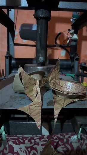 Sal Pata Dona Making#paperplatecrafts#paperplate#viralshort#ytshort#1millionviews#machine