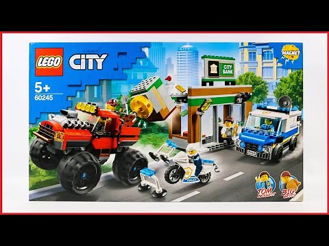LEGO 60245 City Police Monster Truck Heist Speed Build Review