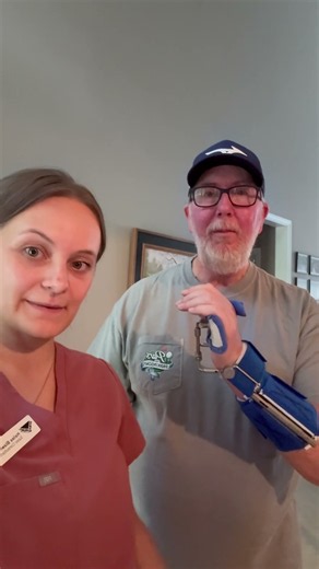 #wriststrength #Recovery with Hailee of #DynaSplint #Short #parkinsonsdisease #golf #healing