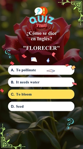 Domina el vocabulario floral en inglés 🔥 | C2
