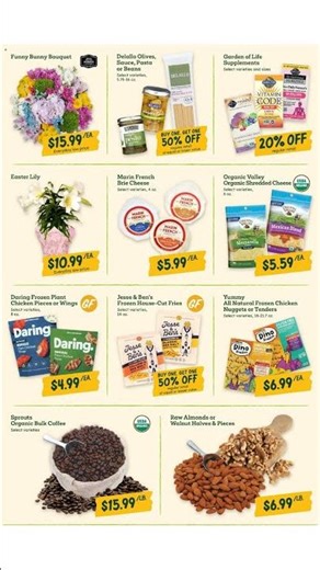 Sprouts Weekly Ad 03/25 - 04/01