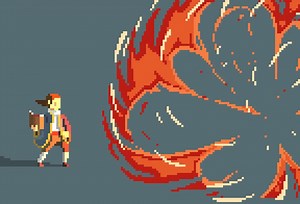 128K views · 787 reactions | I freakin love pixel art style and thought this was awesome! -Todd Credit: @Eyalunya | Audio Dungeon | Facebook