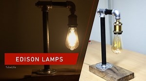 How to make Edison Lamp DIY Steampunk Table Lamp Ideas