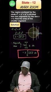 📑 MARK ROOM🔥 Area of Circular Segment #class12maths #markroom #xylemstate11and12tamil