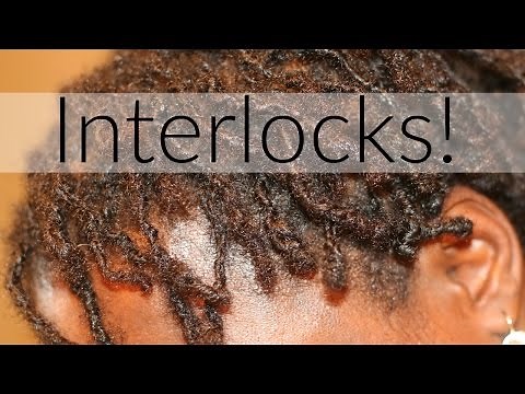 Start Locks with Interlocks + How to Part for an Even Pattern | Locked My Hair AGAIN!