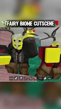 🌹🧚🏻‍♀️FAIRY BIOME CUTSCENE #99nightintheforest