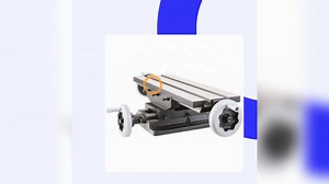 Steel 6 X 18 Inches CNC Table Combined Cross XY Sliding and Compound Milling Machine Working Table