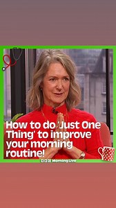 🌅 Here’s how to do ‘Just One Thing’ to improve your morning routine. Making simple, manageable changes to improve wellbeing was the philosophy of the late Dr Michael Mosley. His wife, Dr Clare Bailey Mosley, and Dr Oscar discuss ways to do this, including the benefits of a cold shower (which featured on Michael’s Radio 4 podcast!) 🚿 | BBC Morning Live