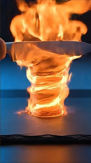 🔥🔪ASMR Cutting Burning Flames (AI-Made) – Unreal Sensory Bliss! #AIASMR #satisfying #visualeffects