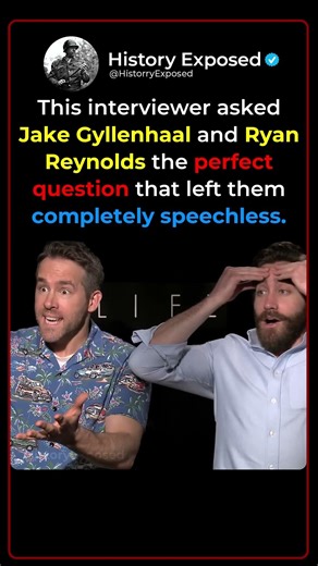 The Interviewer Who Made Jake Gyllenhaal and Ryan Reynolds Speechless 🎤😮