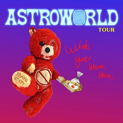 31K views · 237 reactions | ASTROWORLD: WISH YOU WERE HERE TOUR. GET TICKETS FOR THE SHOW AT BANKERS LIFE FIELDHOUSE ON FEB. 20, 2019.  | Travis Scott | Facebook