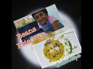 Green Beans Fried Rice | French Beans Rice Recipe| How to make fried rice