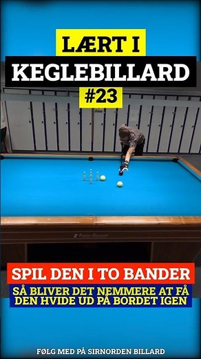 Lært i Keglebillard #23: Spil din tværbal klogere!
