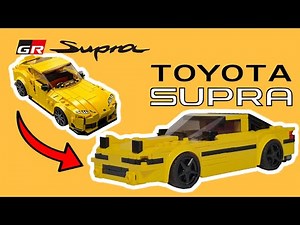 76901 Toyota Supra A70 - Lego Speed Champions Alternative MOC Tutorial