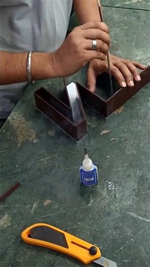 how to make 3D acrylic letter making Diy signboard Work #3d #diy #sign #shorts #ytshorts #design