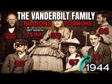 Vanderbilt Family Timeline | Billion Dollar Family That Crumbled