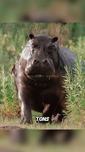 Hippopotanmus🦛 The Deadliest Animal in Africa #hippo #hippopotamus #wildlife #animals #wildanimals | All About Animals