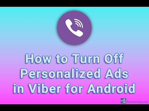 How to Turn Off Personalized Ads in Viber for Android