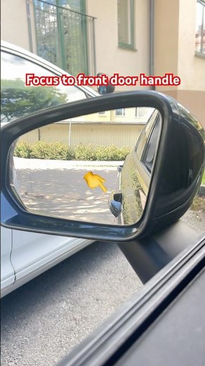 HOW TO ADJUST YOUR CAR MIRRORS