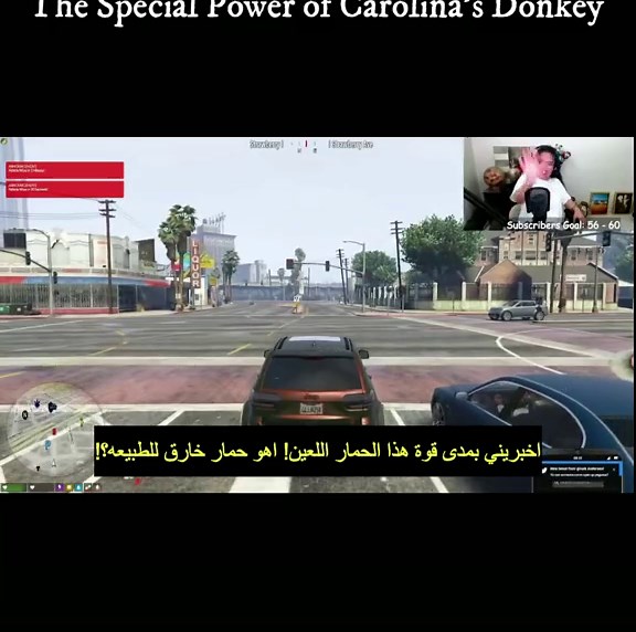 CAROLINA'S SPECIAL DONKEY! #fyp #fypシ #viral #foryou #foryoupage #funny #funnygaiming #arabtiktok #jokes #meme #gtarp #gta5online #twitch #gamergirl
