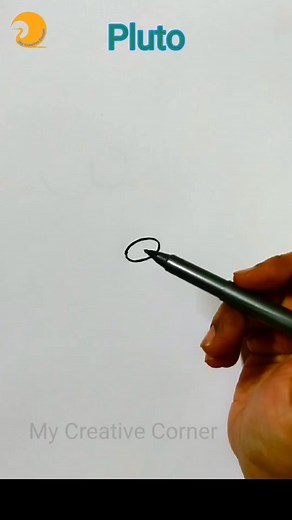 4.9K views · 12 shares | How to draw Pluto ONLINE DRAWING CLASSES FOR KIDS❤ #kidsdrawingideas #onlinedrawingclassesforkids #basicadvancedrawing #kidsdrawingclass #kidsactivitiesathome #drawingclass #mycreativecorner #stepbystepdrawing #kidsdrawingsarethebest #pencilsketchdrawing #drawingtutorial | My Creative Corner | Facebook
