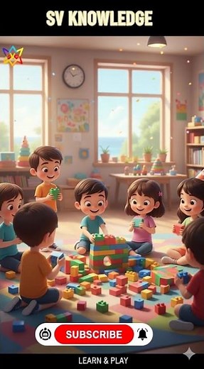 Building Blocks Game for Kids | Fun Learning and Play | #Shorts