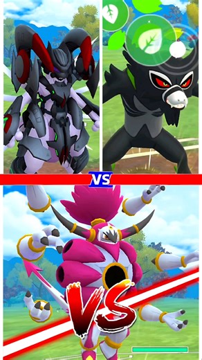 Zarude 🌿 Hoopa 😈 Armored Mewtwo 💞 || ‪@pokemonmaster7768‬ #ytshorts #shorts #battlepvp #gbl