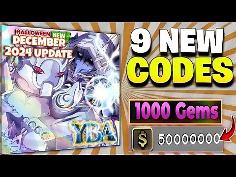 🛡️NEW-UPDATE 🛡️YBA CODES | DECEMBER 2024 UPDATE | YOUR BIZARRE ADVENTURE CODES ROBLOX | CRAZY GAMER