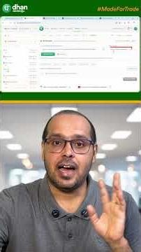 Activate Webhook from Dhan Platform | Webhooks for Options Trading