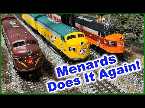 Menards Does It Again: 3 New Ultra-Affordable O Gauge Diesels!