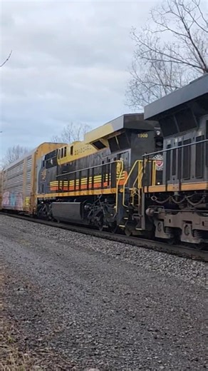 Long time no see: CSX Seaboard Heritage unit #1900 back running again on train M204! 40326