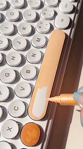 Transforming a plain keyboard into a colorful Sesame Street playground 🌈🎨 Made with our: Dual Tone Brush Tip Acrylic Paint Marker Set of 60 #acrylicmarkers #sesamestreetart #creativeflow #painttherapy #artistlife | Grabie